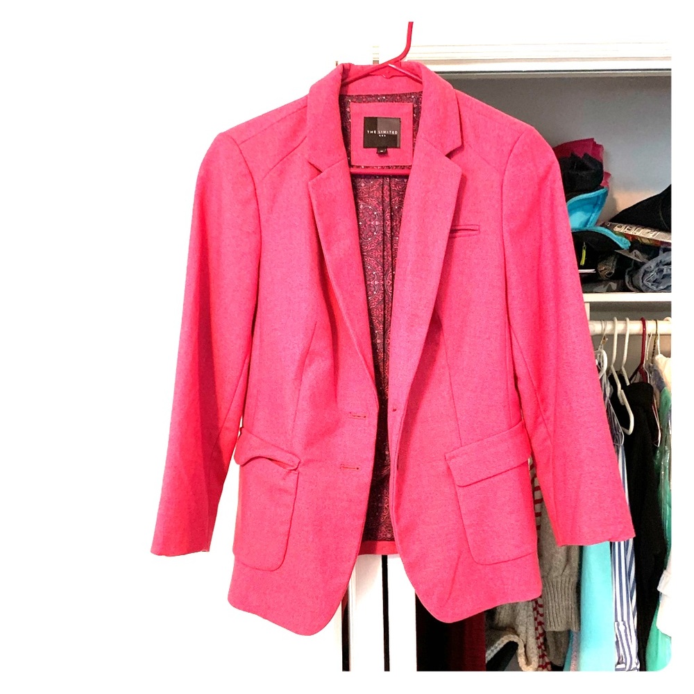 The Limited pink blazer size M